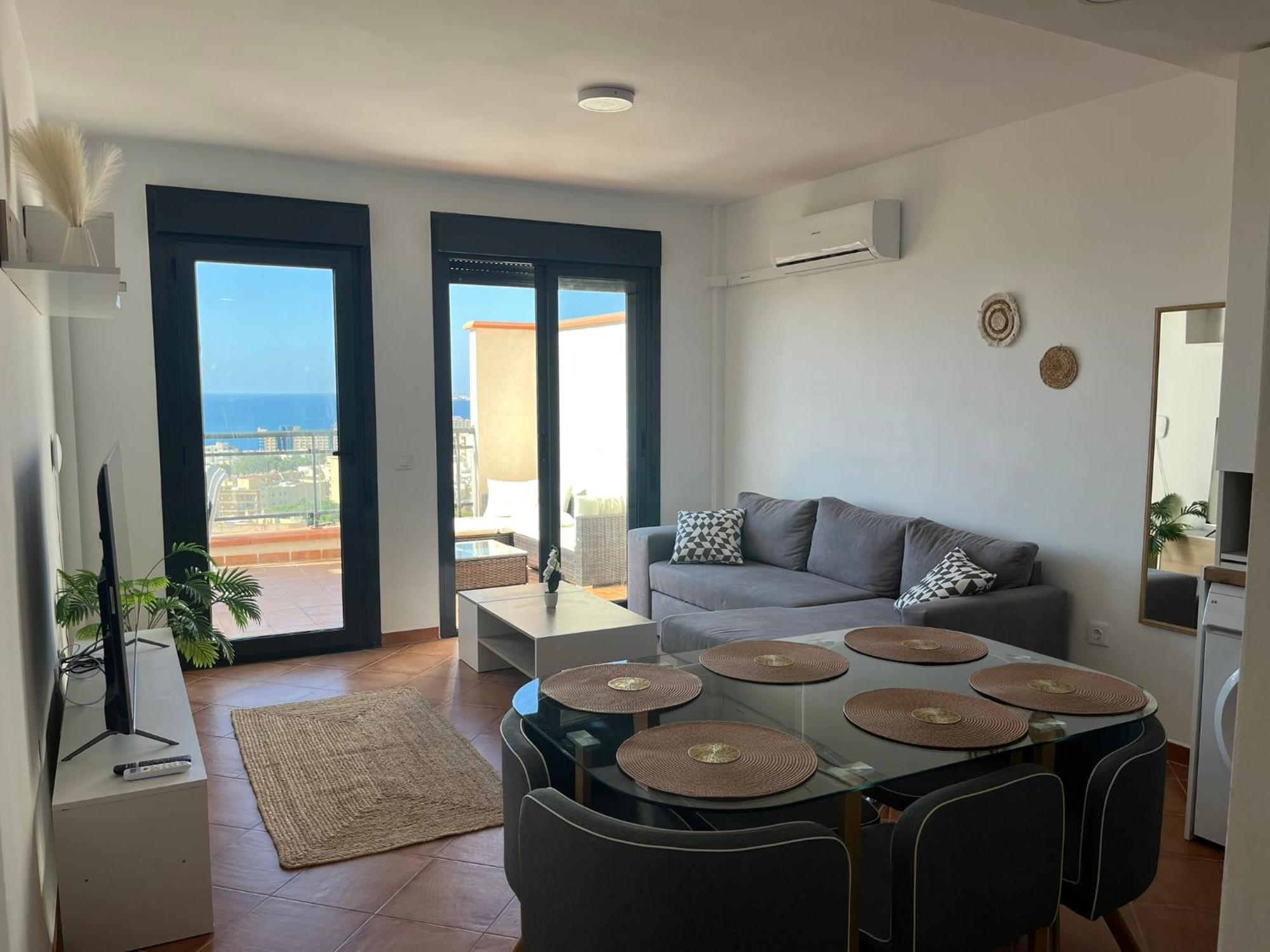아구아둘세 Fantastico Duplex Con Vistas Y Terraza 아파트 외부 사진